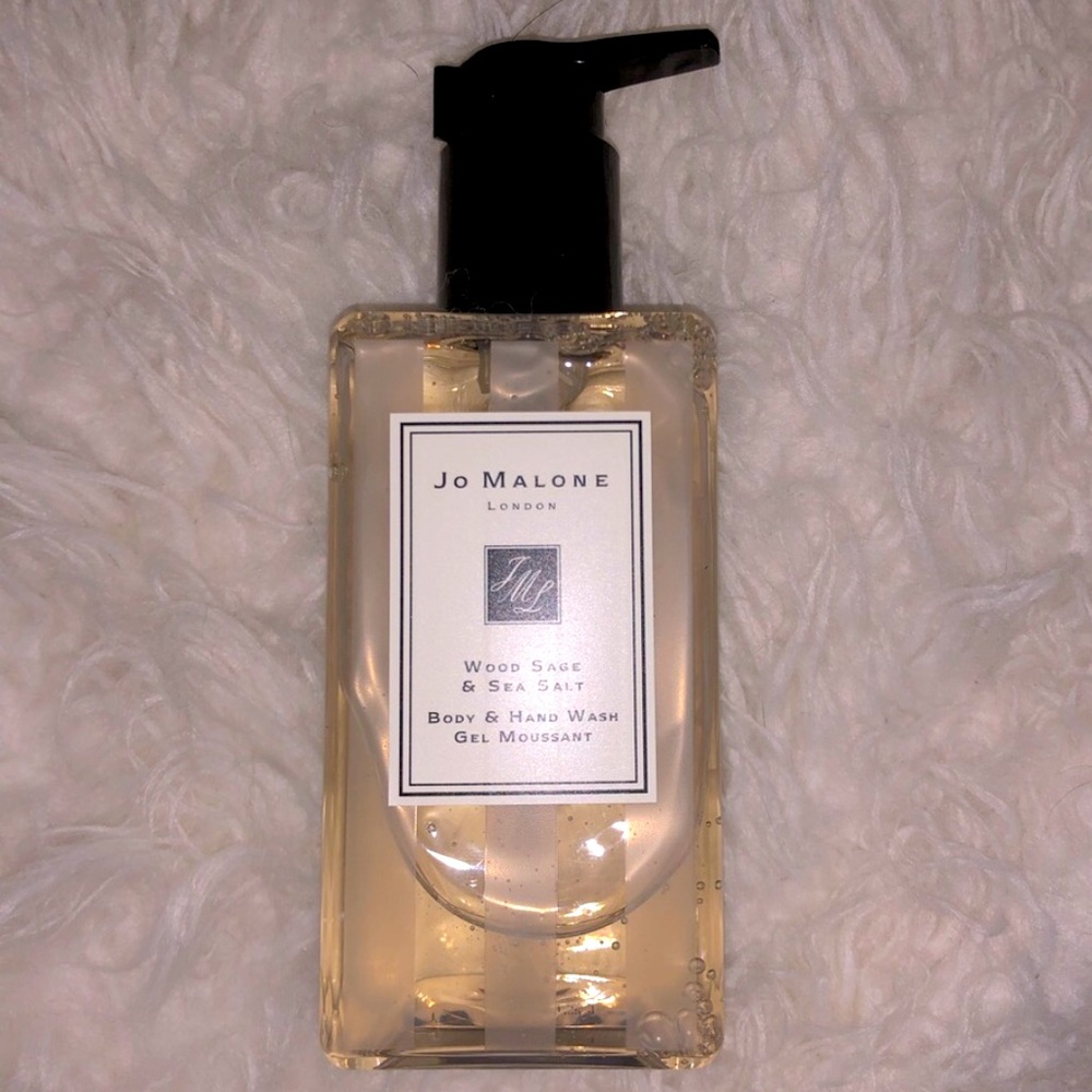 Brand New Jo Malone London Wood Sage and Sea Salt Soap and Body Wash